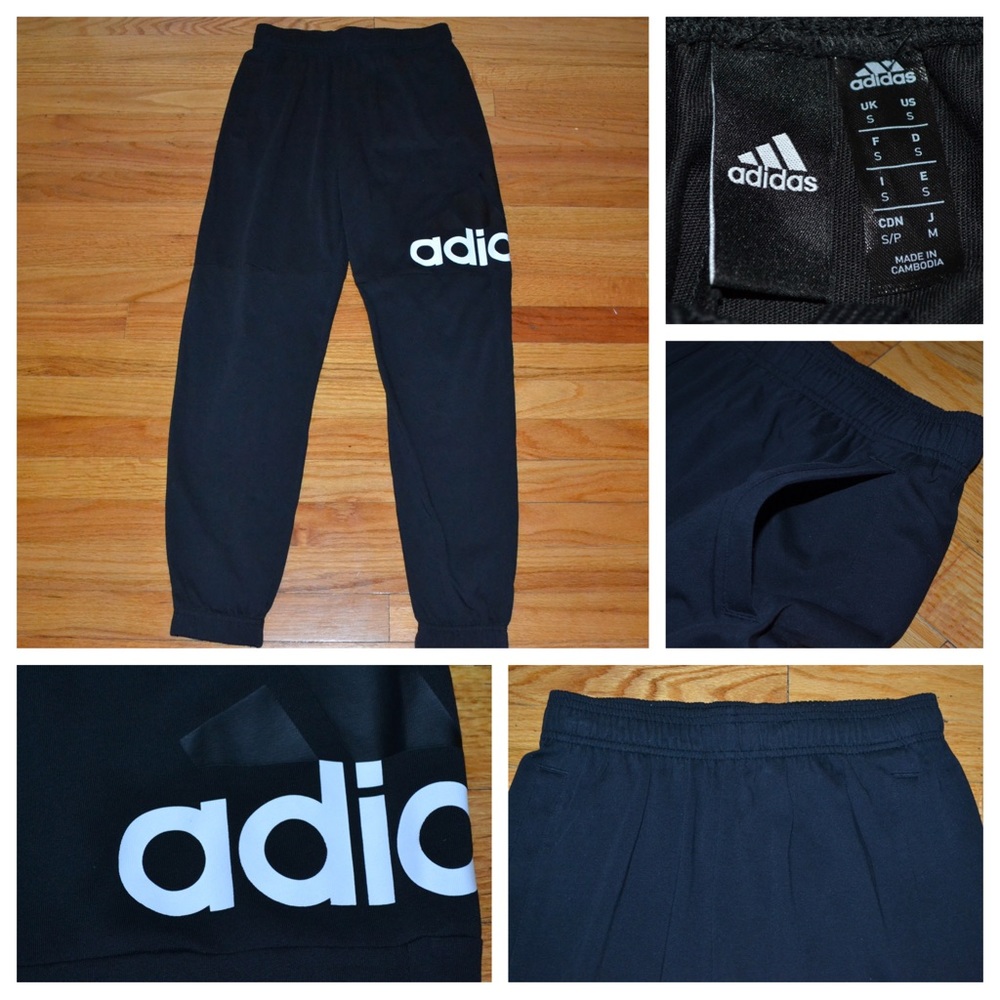 Men’s Adidas athletic pants, size S